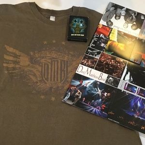 Dave Matthews bundle, t-shirt, postcards and playing cards